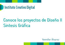 Proyectos de Diseño Gráfico / Yennifer Alvarez